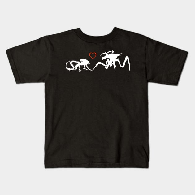 Bug Love Kids T-Shirt by CCDesign